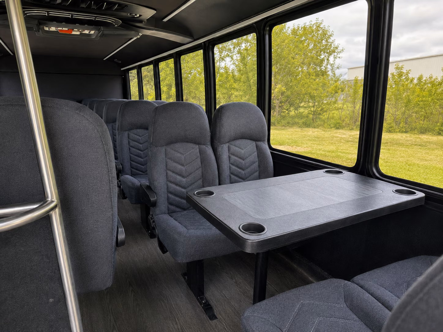 north port 20 passenger minibus interior