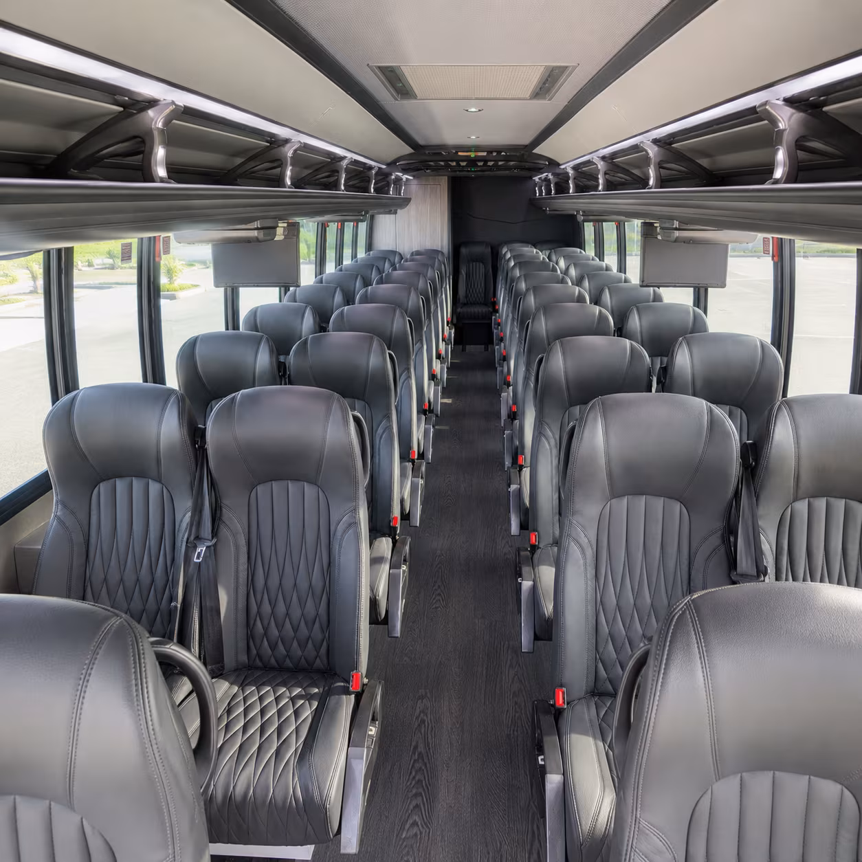 north port 30 passenger minibus inside