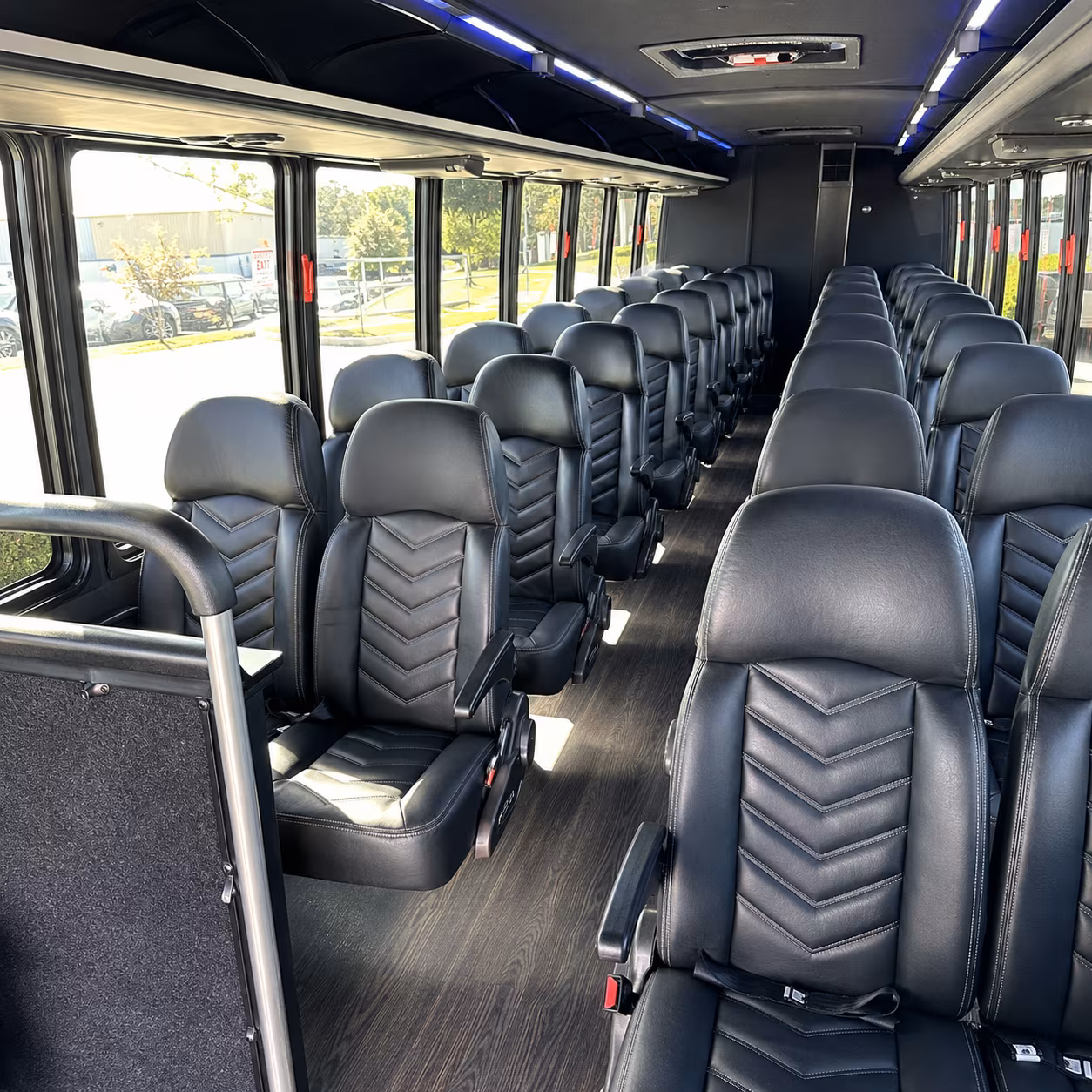 north port 30 passenger minibus interior