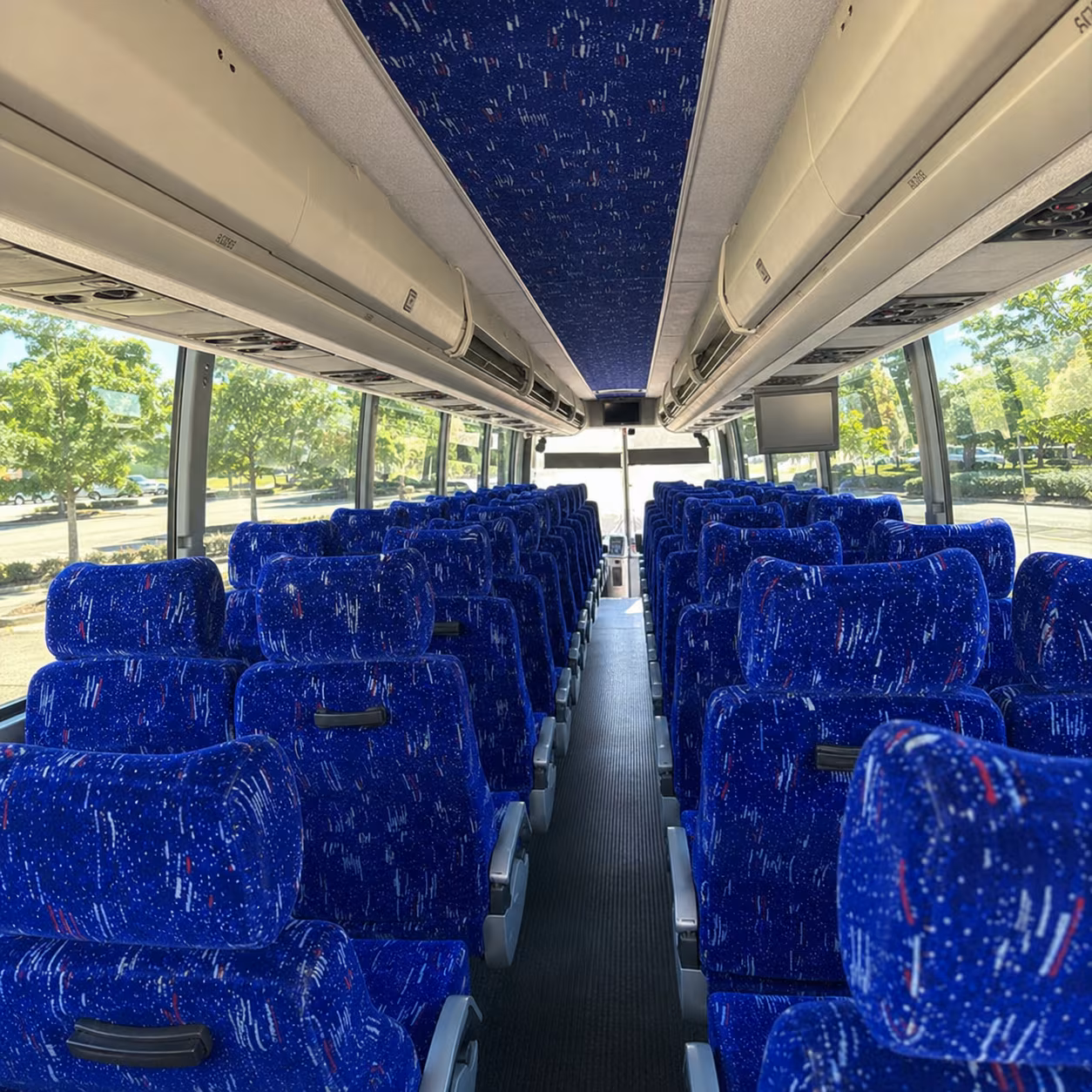 north port long distance charter bus rental
