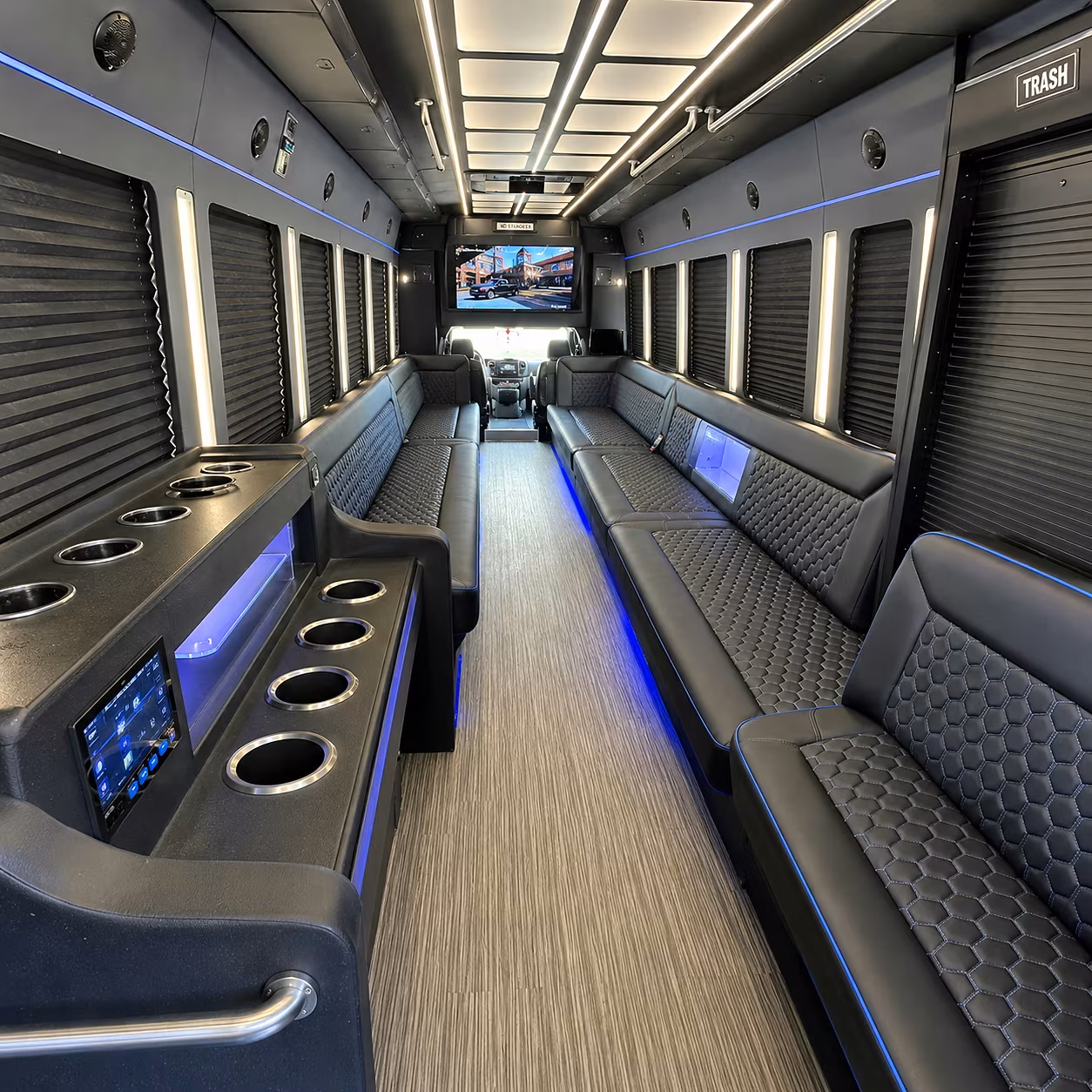 north port party bus inside