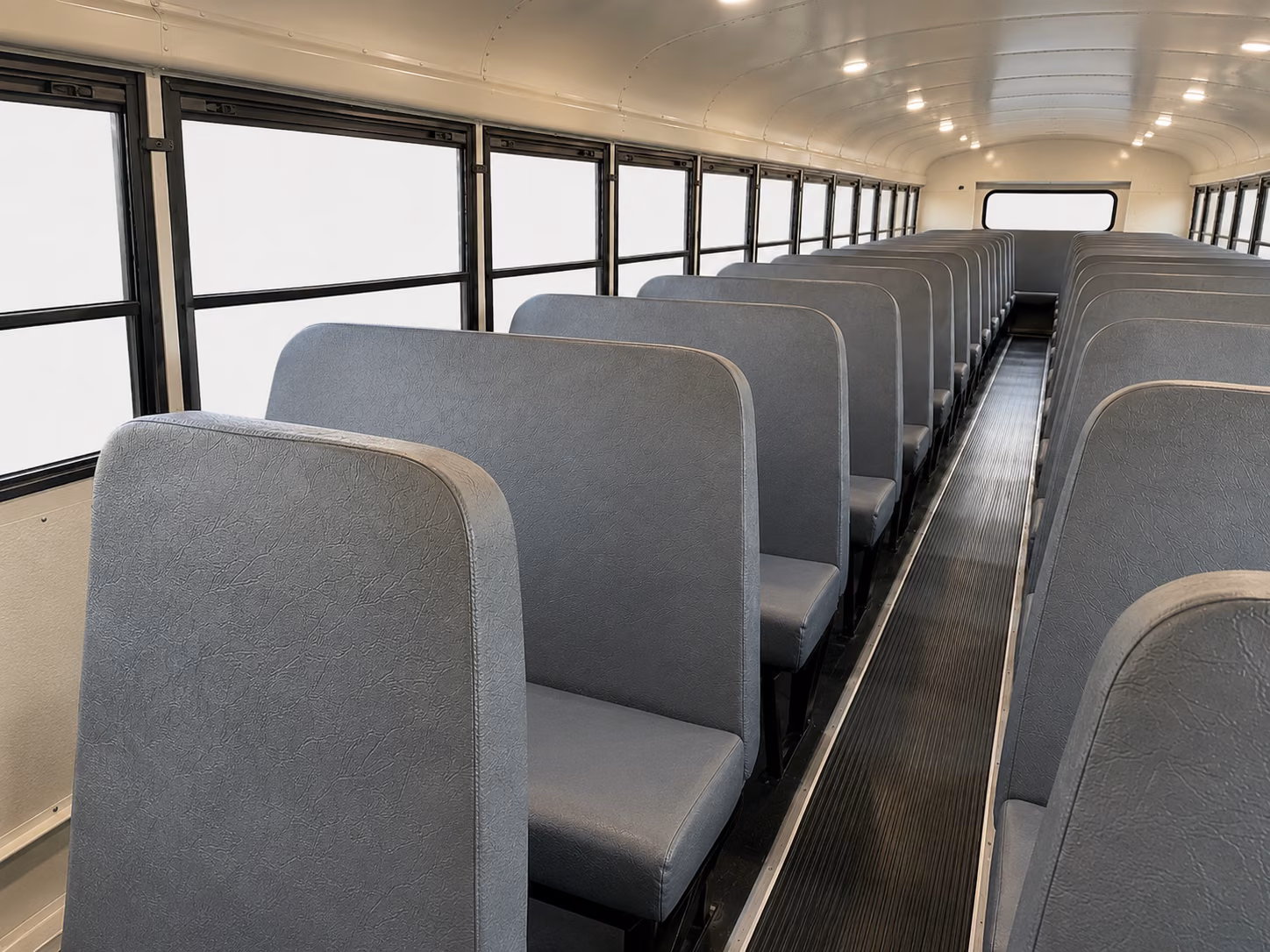 north port school bus inside